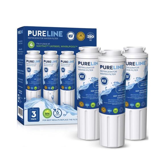 Pureline EDR4RXD1 Replacement for Everydrop Filter 3, UKF8001, UKF8001AXX-750 - Picture 1 of 8